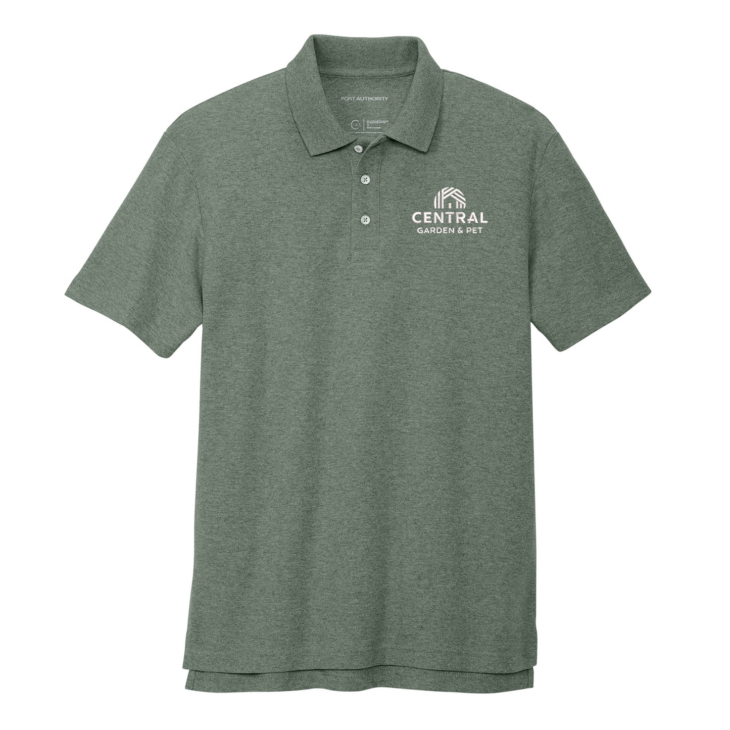 Central Garden Port Authority® C-FREE® Cotton Blend Pique Polo