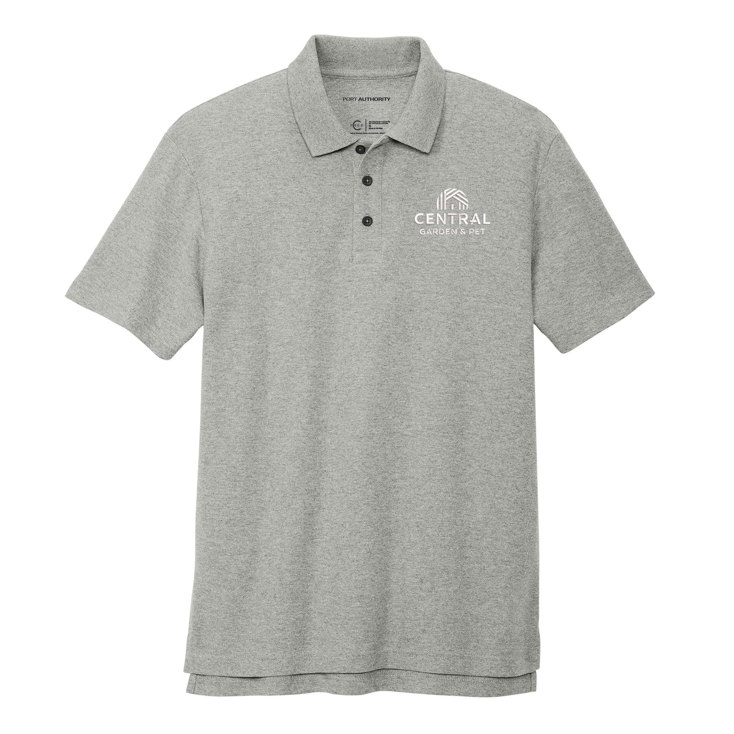 Central Garden Port Authority® C-FREE® Cotton Blend Pique Polo