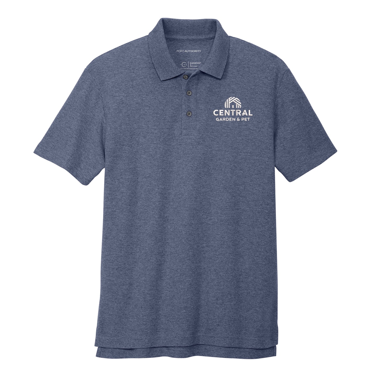 Central Garden Port Authority® C-FREE® Cotton Blend Pique Polo