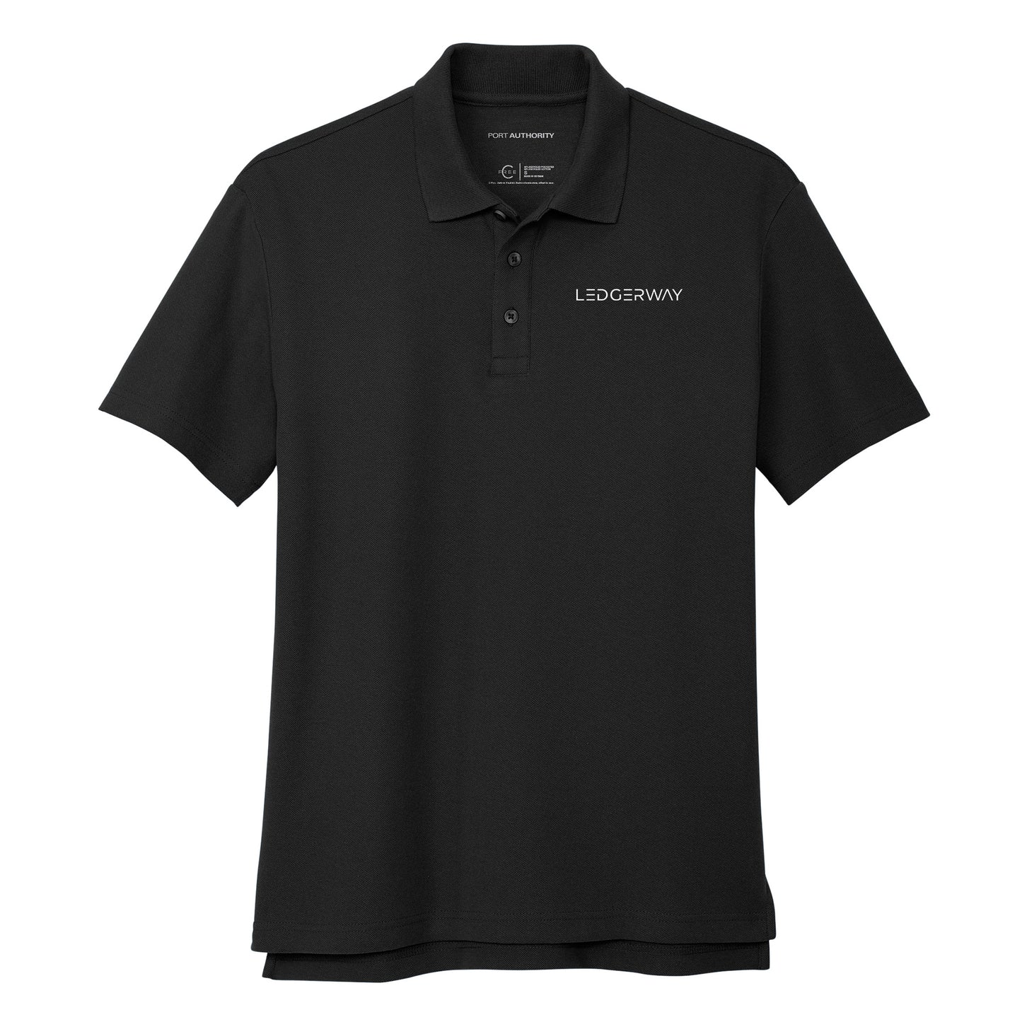 LEDGERWAY Port Authority® C-FREE® Cotton Blend Pique Polo