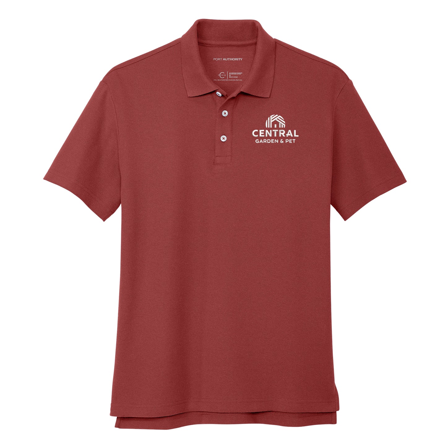 Central Garden Port Authority® C-FREE® Cotton Blend Pique Polo
