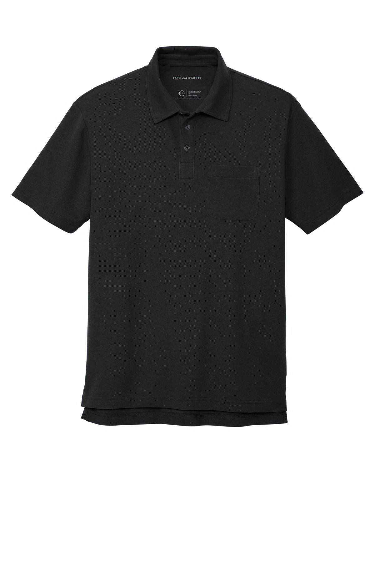 Port Authority® C-FREE® Cotton Blend Pique Pocket Polo