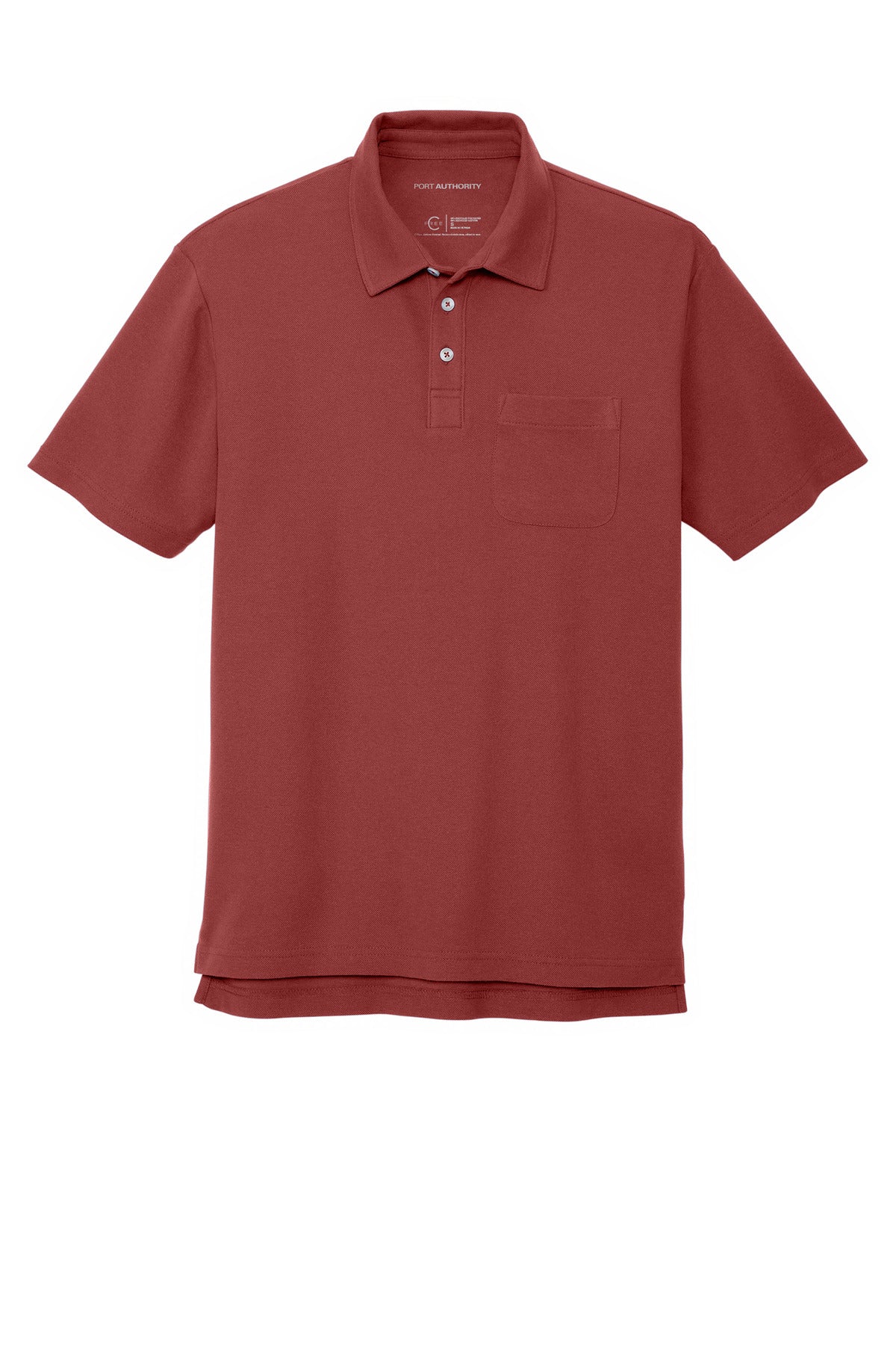 Port Authority® C-FREE® Cotton Blend Pique Pocket Polo