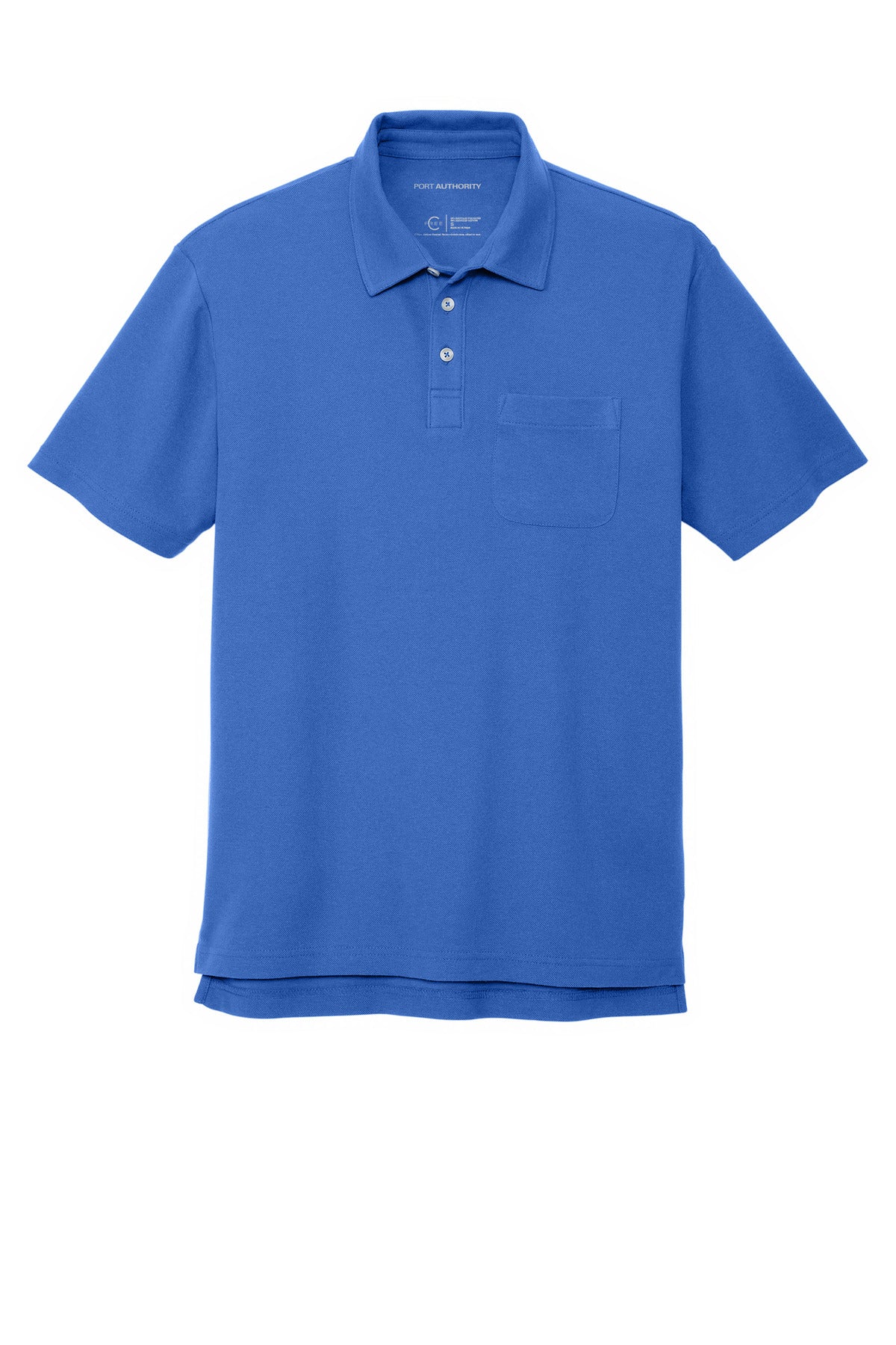 Port Authority® C-FREE® Cotton Blend Pique Pocket Polo