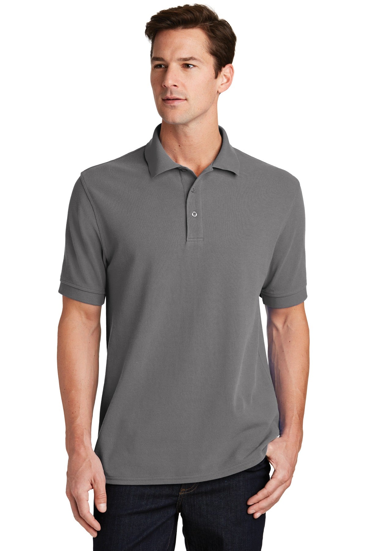 Port & Company® Combed Ring Spun Pique Polo
