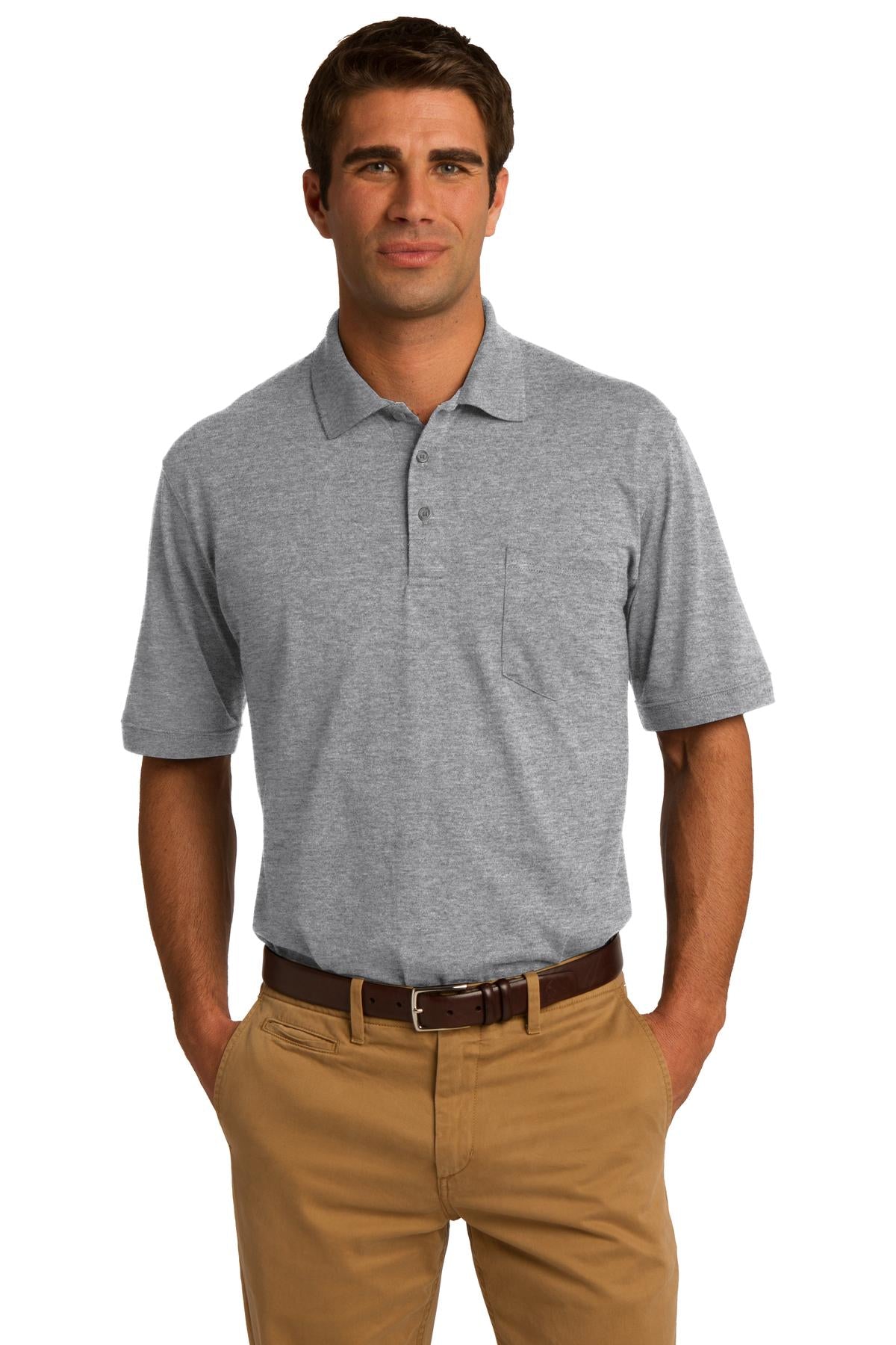 Port & Company® Core Blend Jersey Knit Pocket Polo