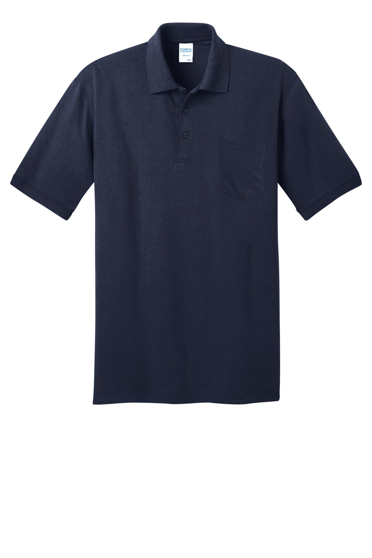Port & Company® Core Blend Jersey Knit Pocket Polo
