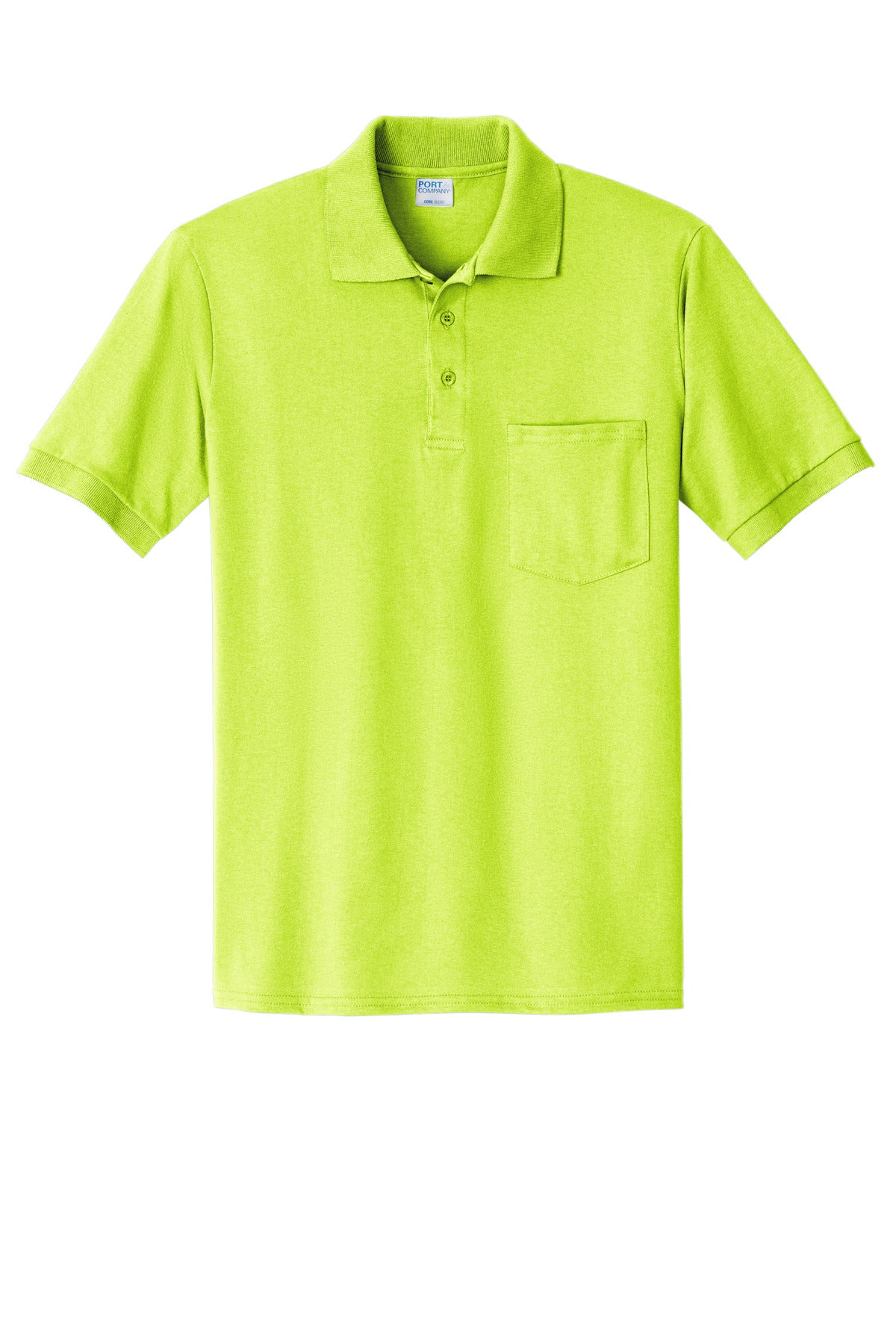 Port & Company® Core Blend Jersey Knit Pocket Polo