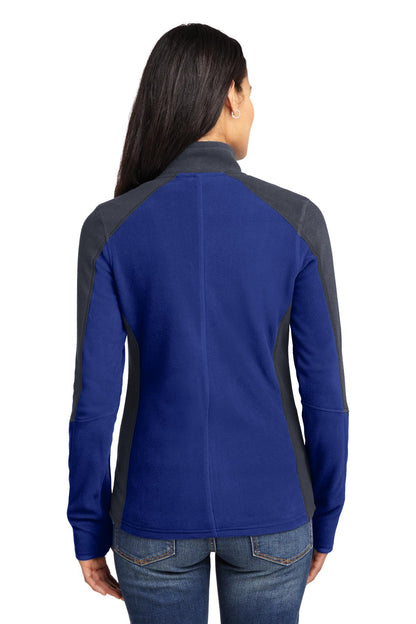 DISCONTINUED - Port Authority® Women's Colorblock Microfleece Jacket - SKU L230
