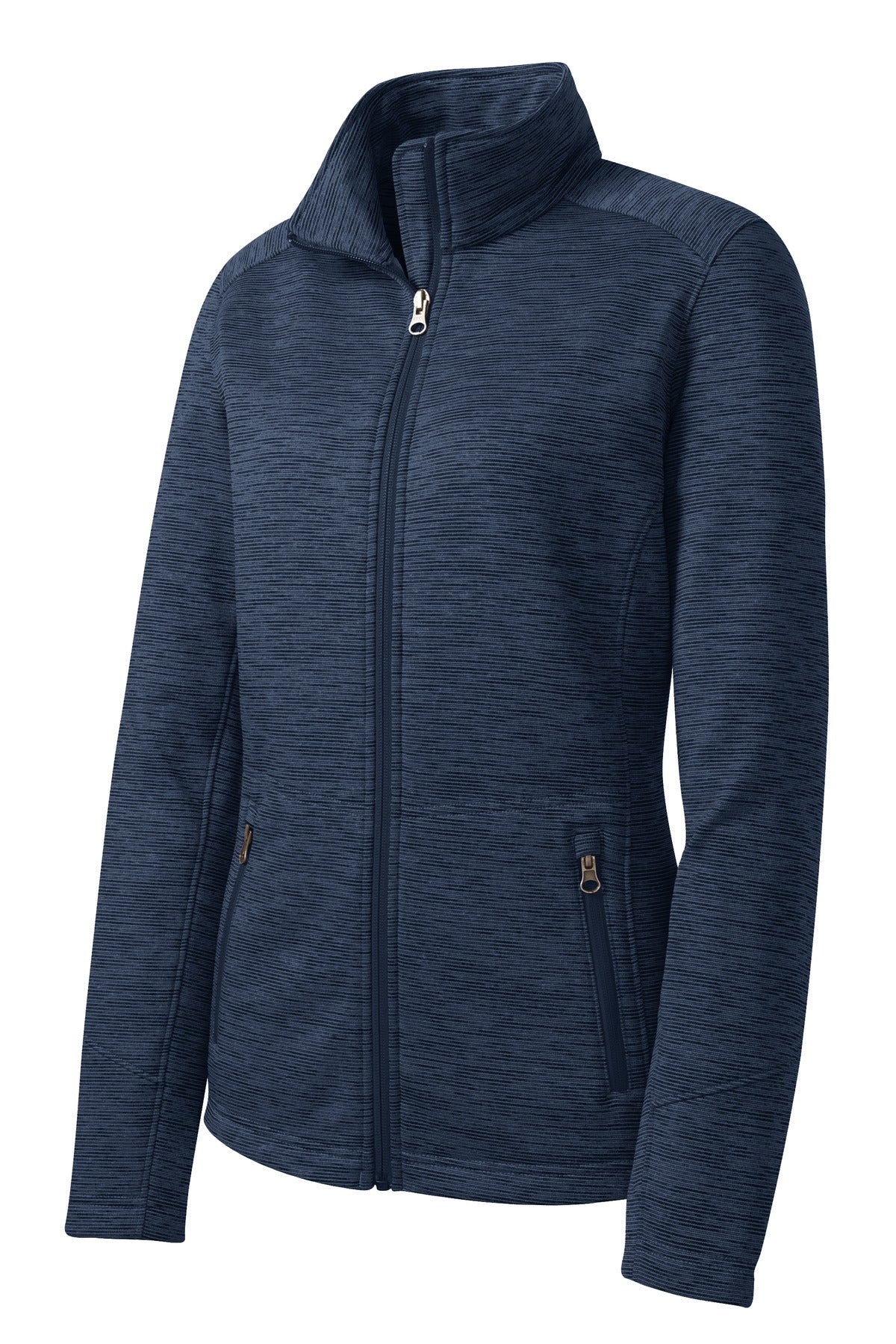 Port Authority® Women's Digi Stripe Fleece Jacket