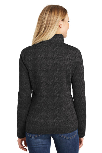 Port Authority® Women's Sweater Fleece Jacket