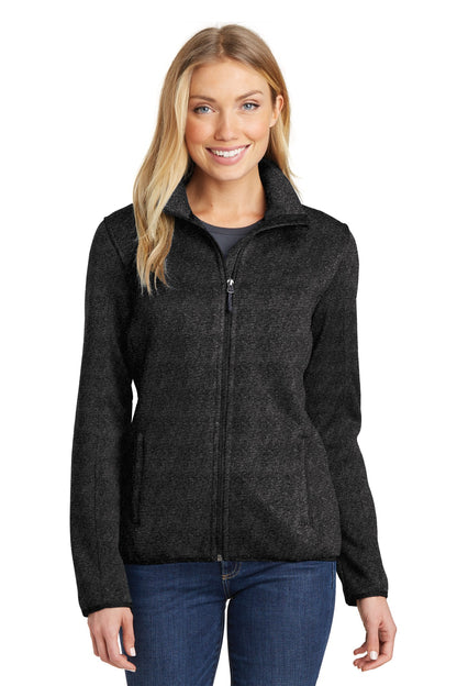 Port Authority® Women's Sweater Fleece Jacket