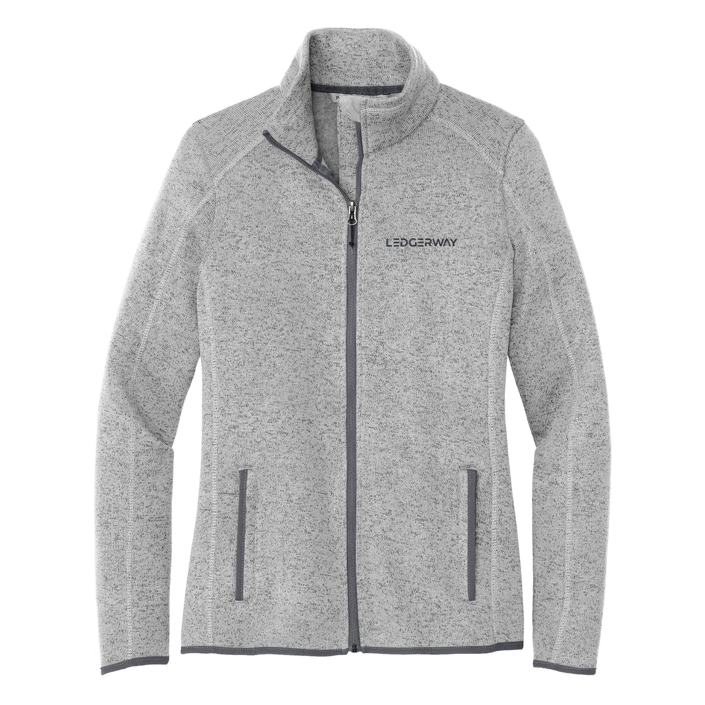 LEDGERWAY Port Authority® Women's Sweater Fleece Jacket