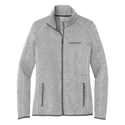 LEDGERWAY Port Authority® Women's Sweater Fleece Jacket
