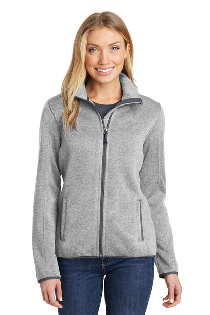 Port Authority® Women's Sweater Fleece Jacket