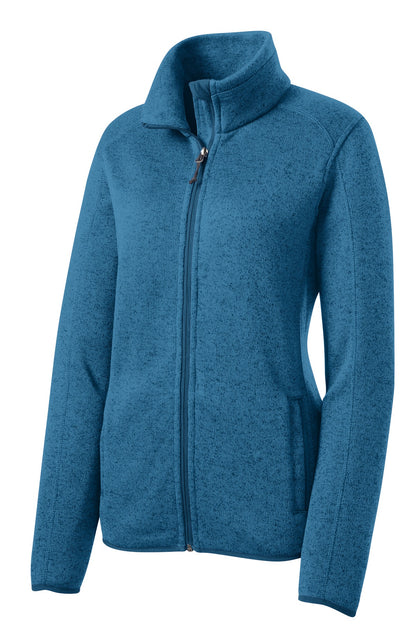 Port Authority® Women's Sweater Fleece Jacket