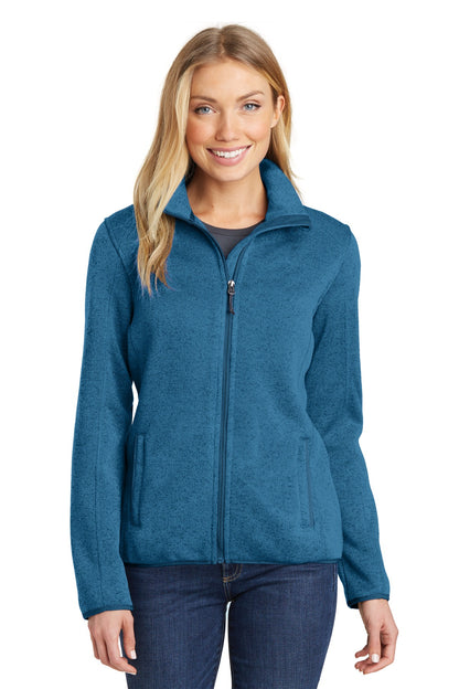 Port Authority® Women's Sweater Fleece Jacket
