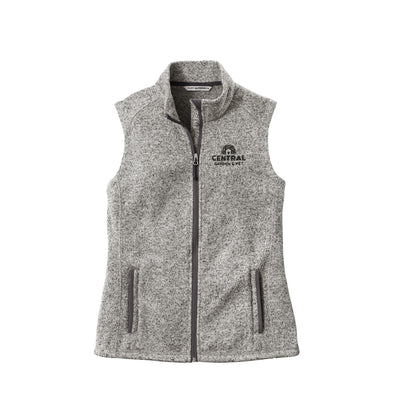 Central Garden & Pet® Port Authority ® Women's Sweater Fleece Vest