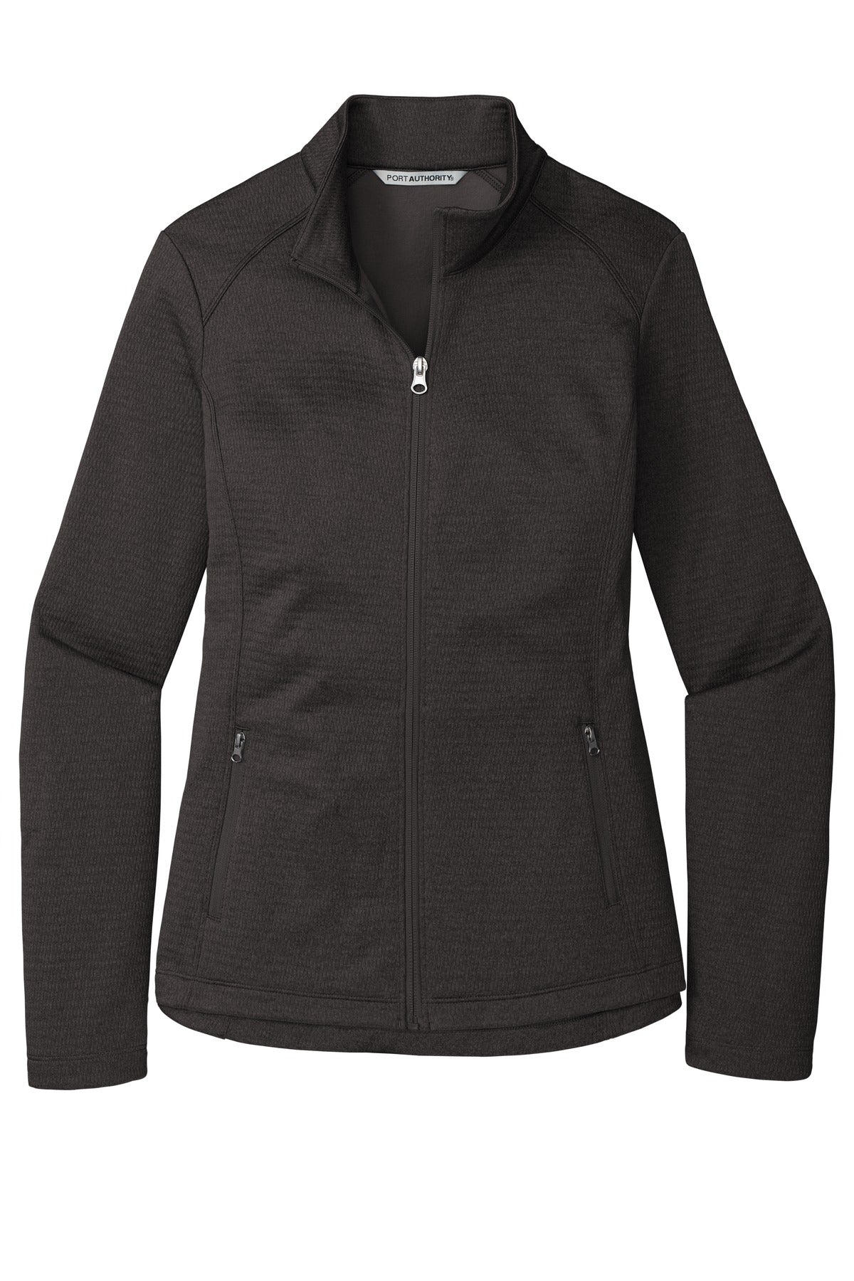 Port Authority® Women's Diamond Heather Fleece Full-Zip Jacket