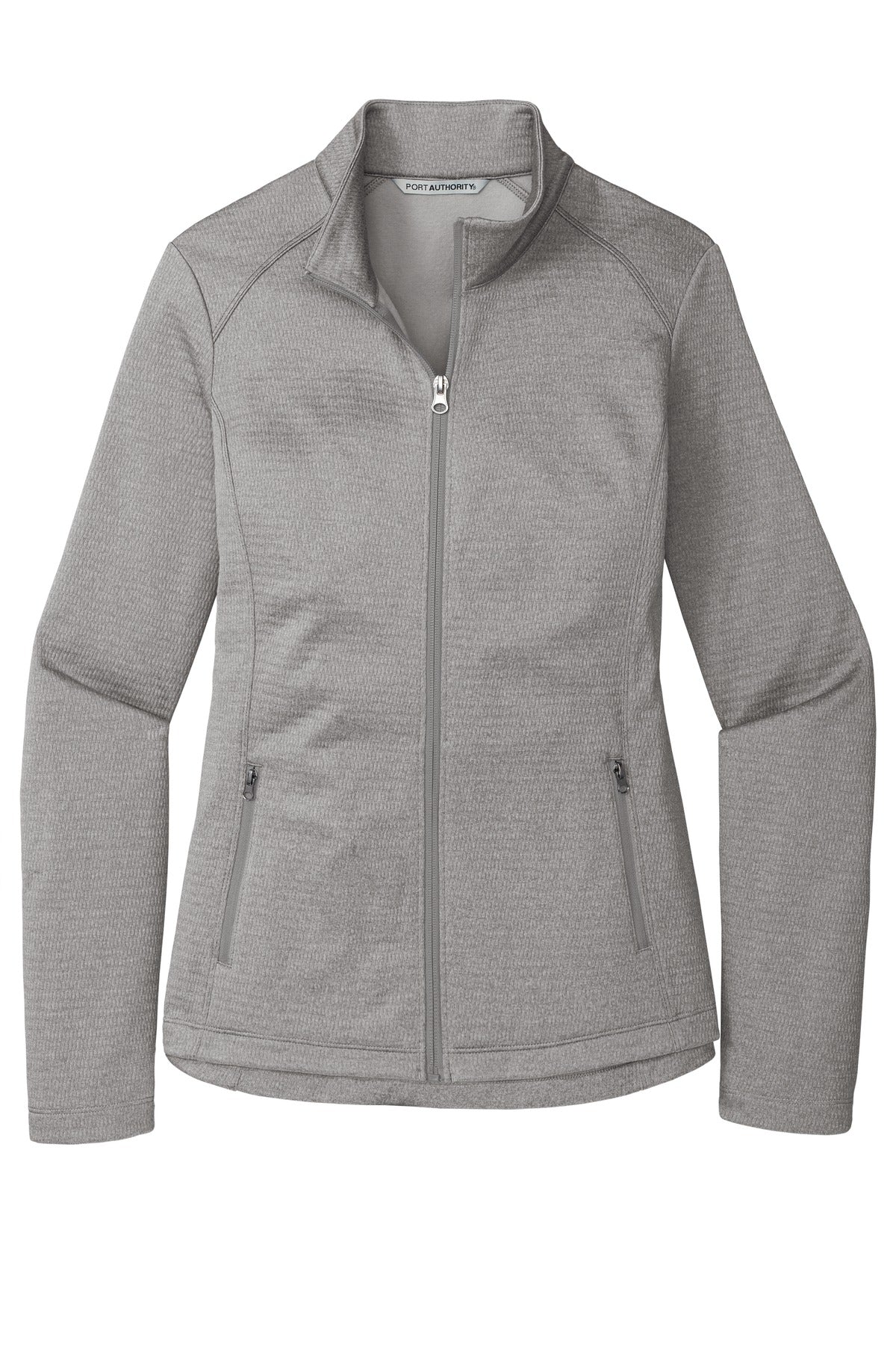 Port Authority® Women's Diamond Heather Fleece Full-Zip Jacket