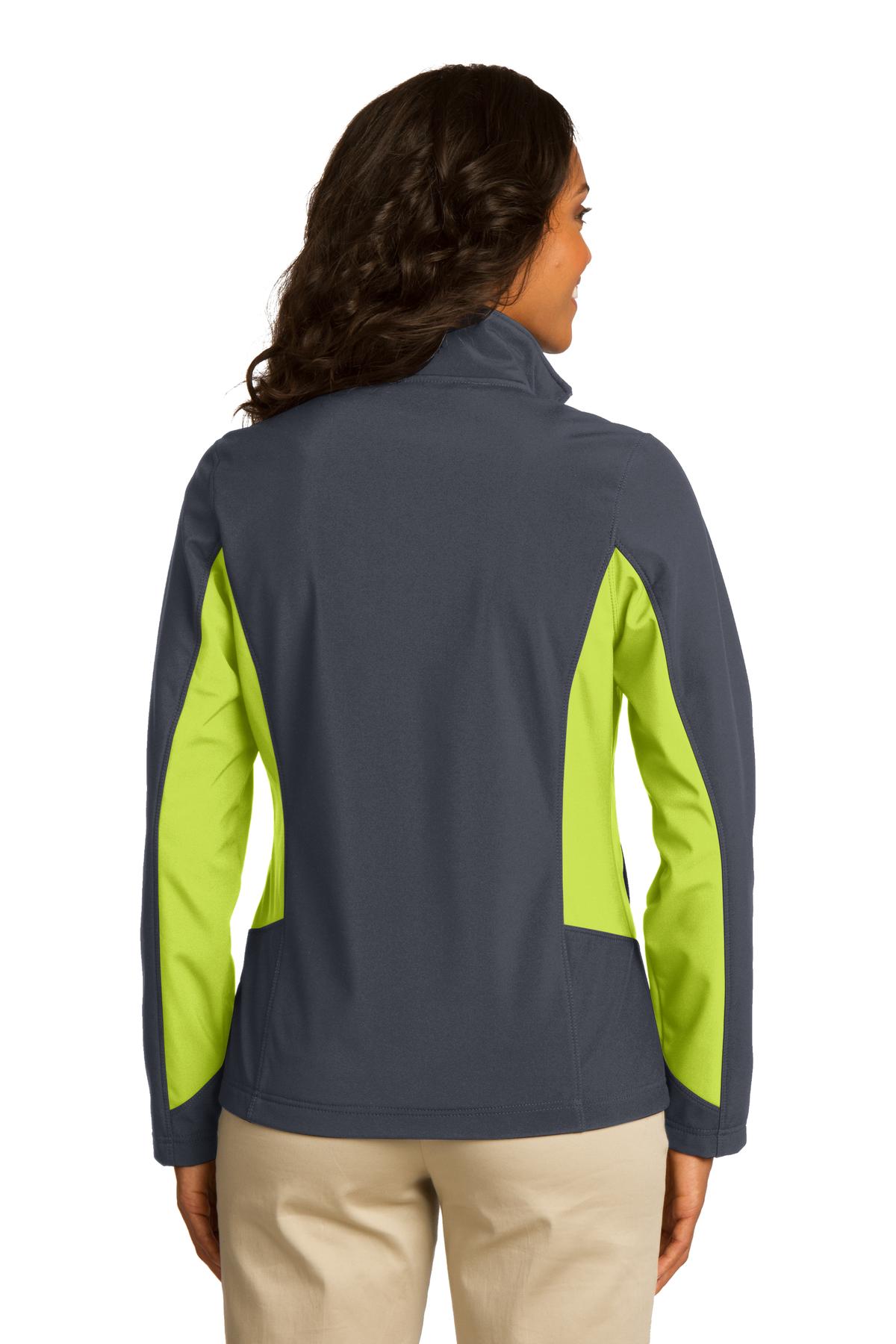 Port Authority® Women's Core Colorblock Soft Shell Jacket