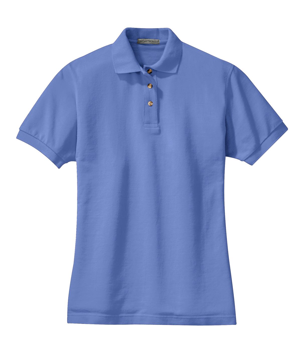 Port Authority® Women's Heavyweight Cotton Pique Polo