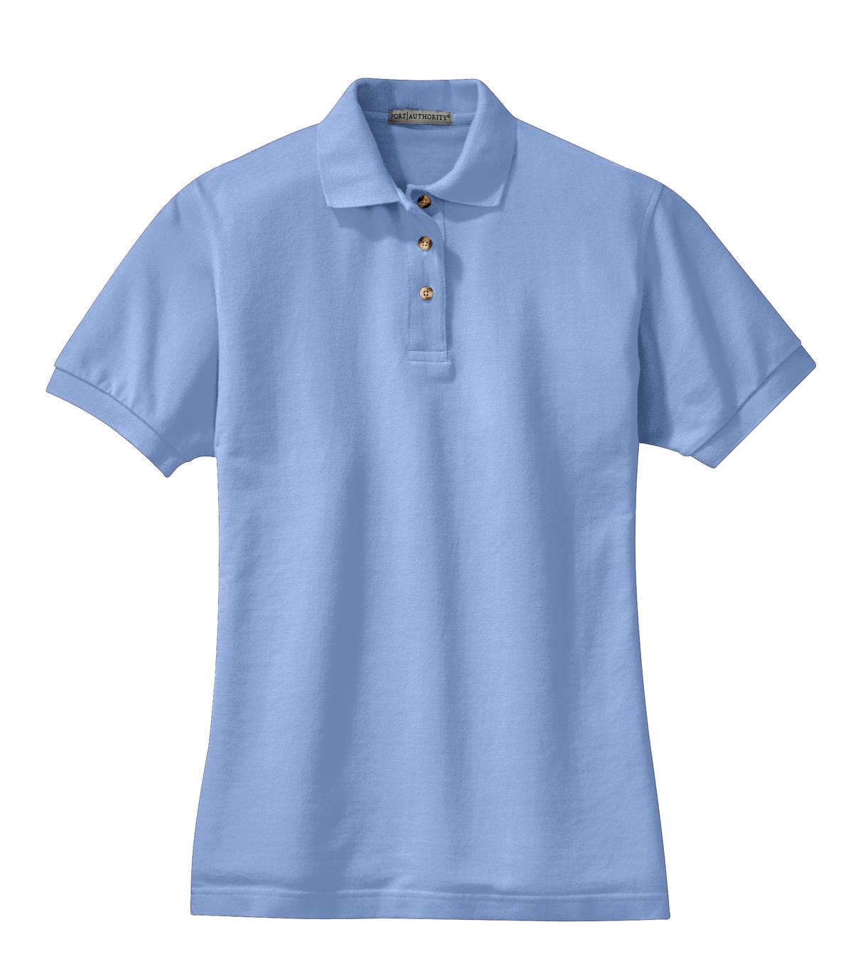 Port Authority® Women's Heavyweight Cotton Pique Polo