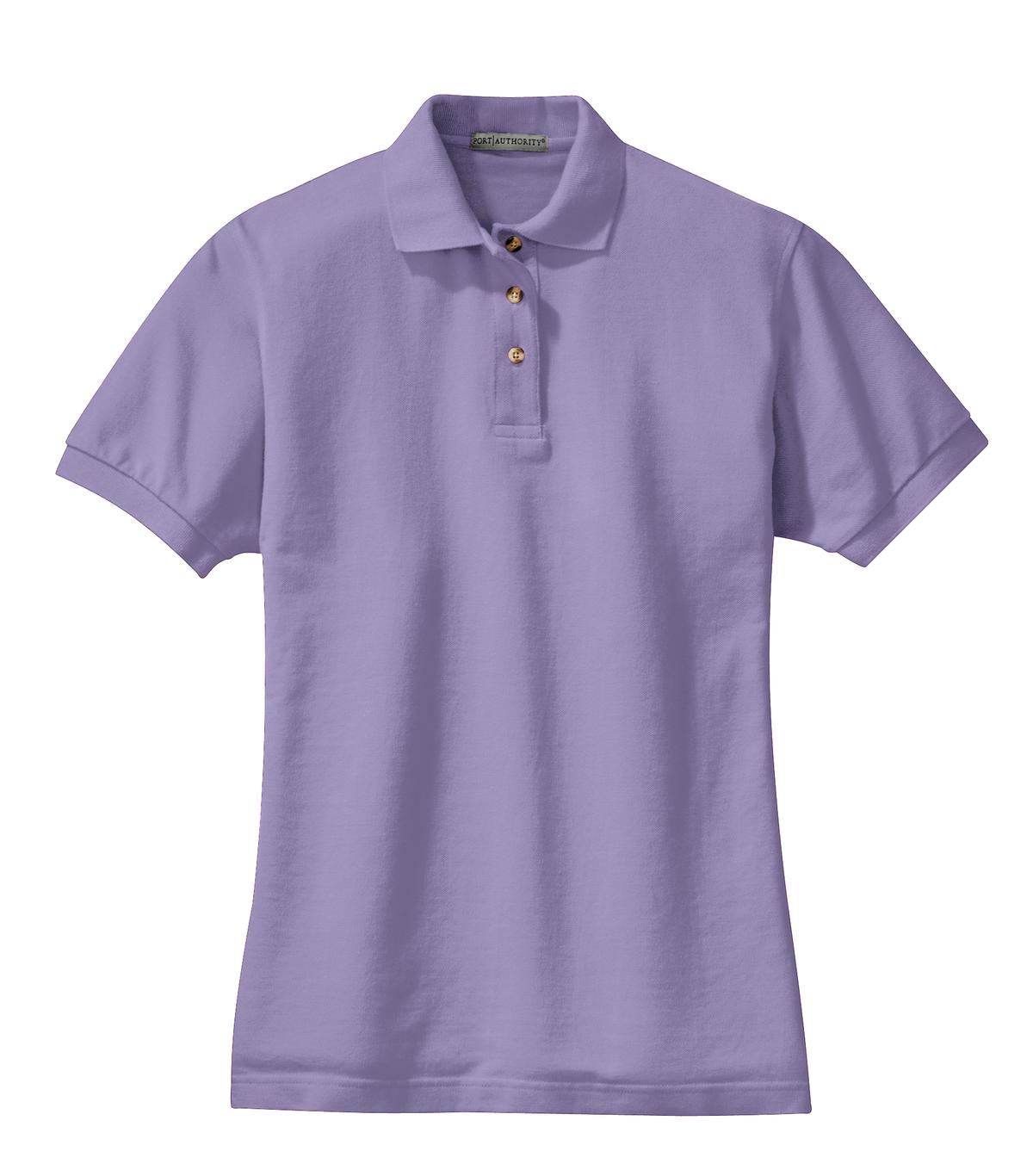 Port Authority® Women's Heavyweight Cotton Pique Polo