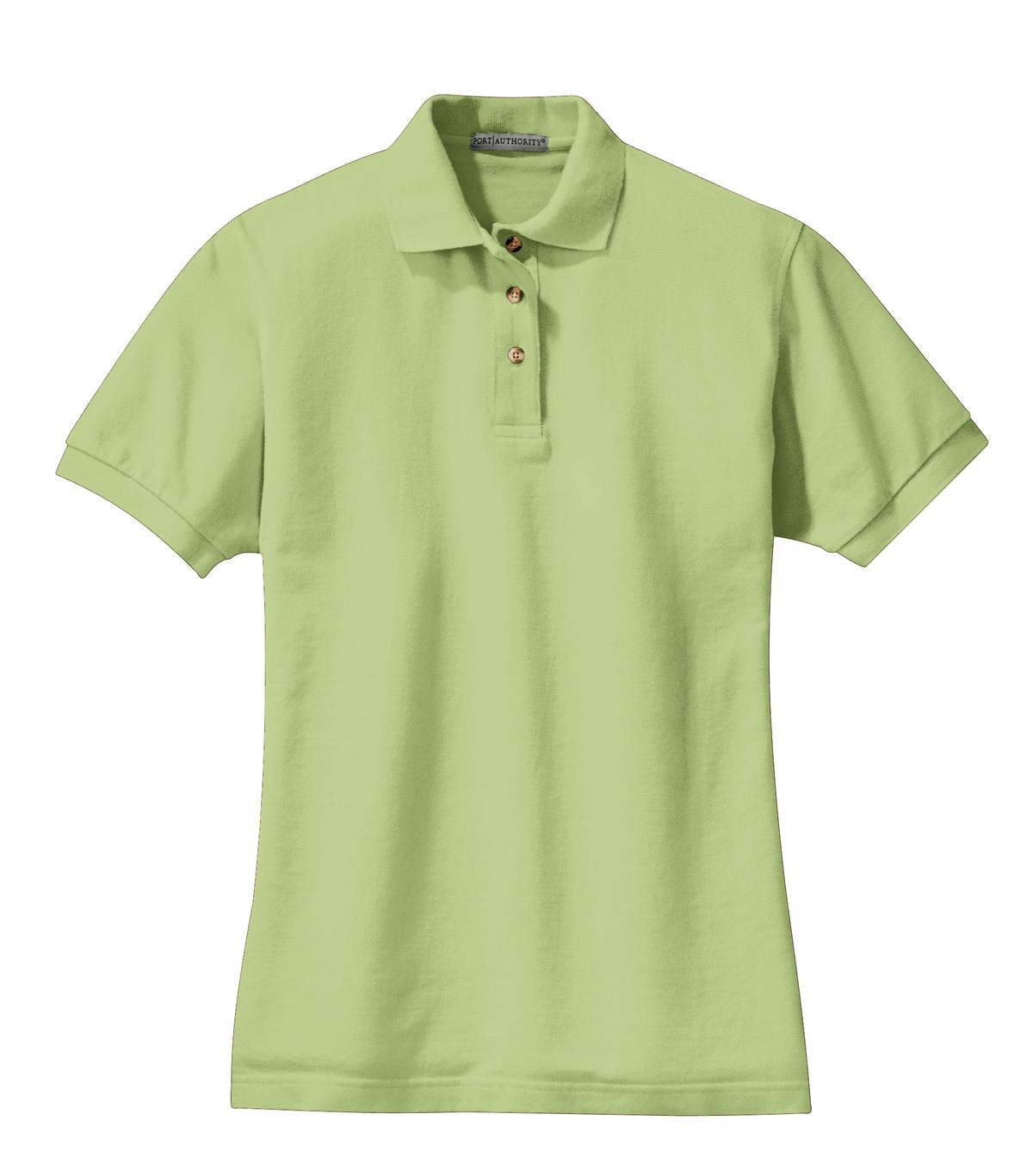 Port Authority® Women's Heavyweight Cotton Pique Polo