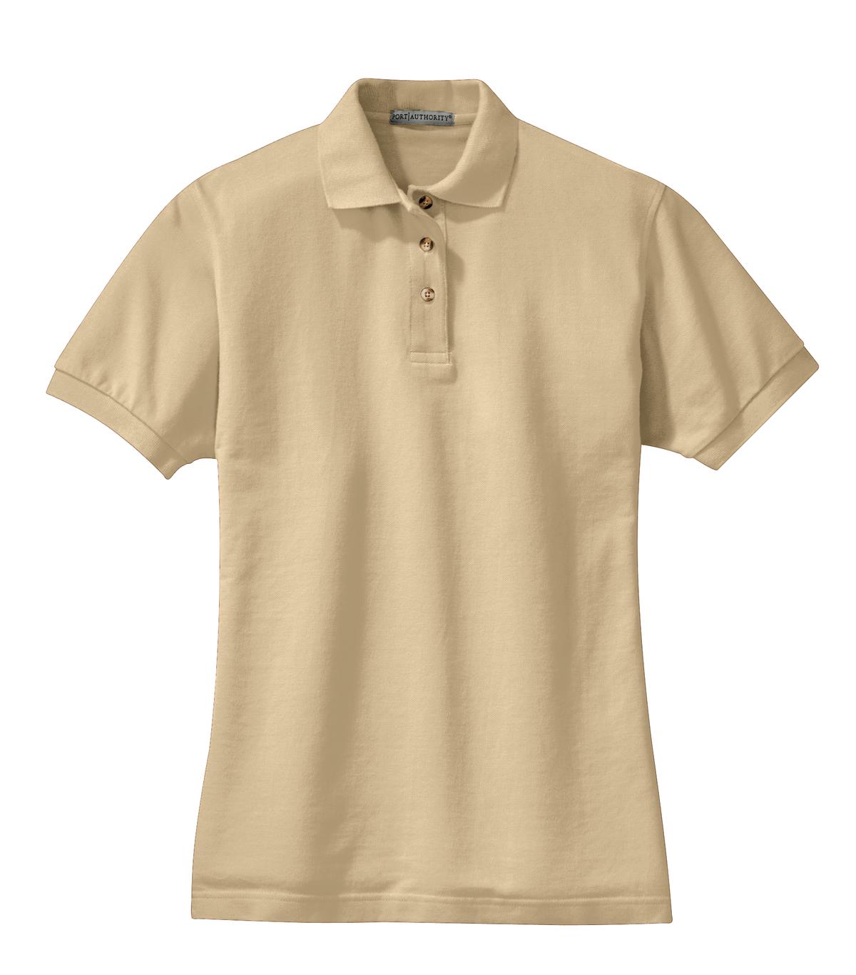 Port Authority® Women's Heavyweight Cotton Pique Polo