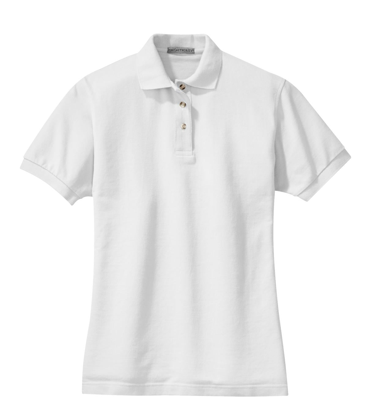 Port Authority® Women's Heavyweight Cotton Pique Polo