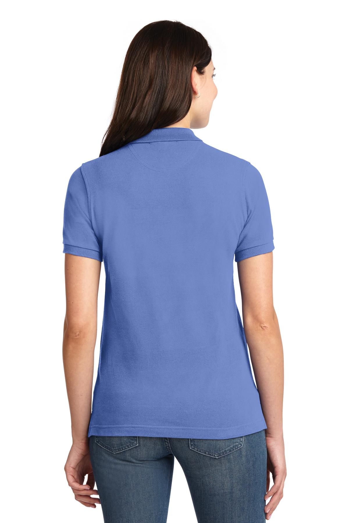 Port Authority® Women's Heavyweight Cotton Pique Polo
