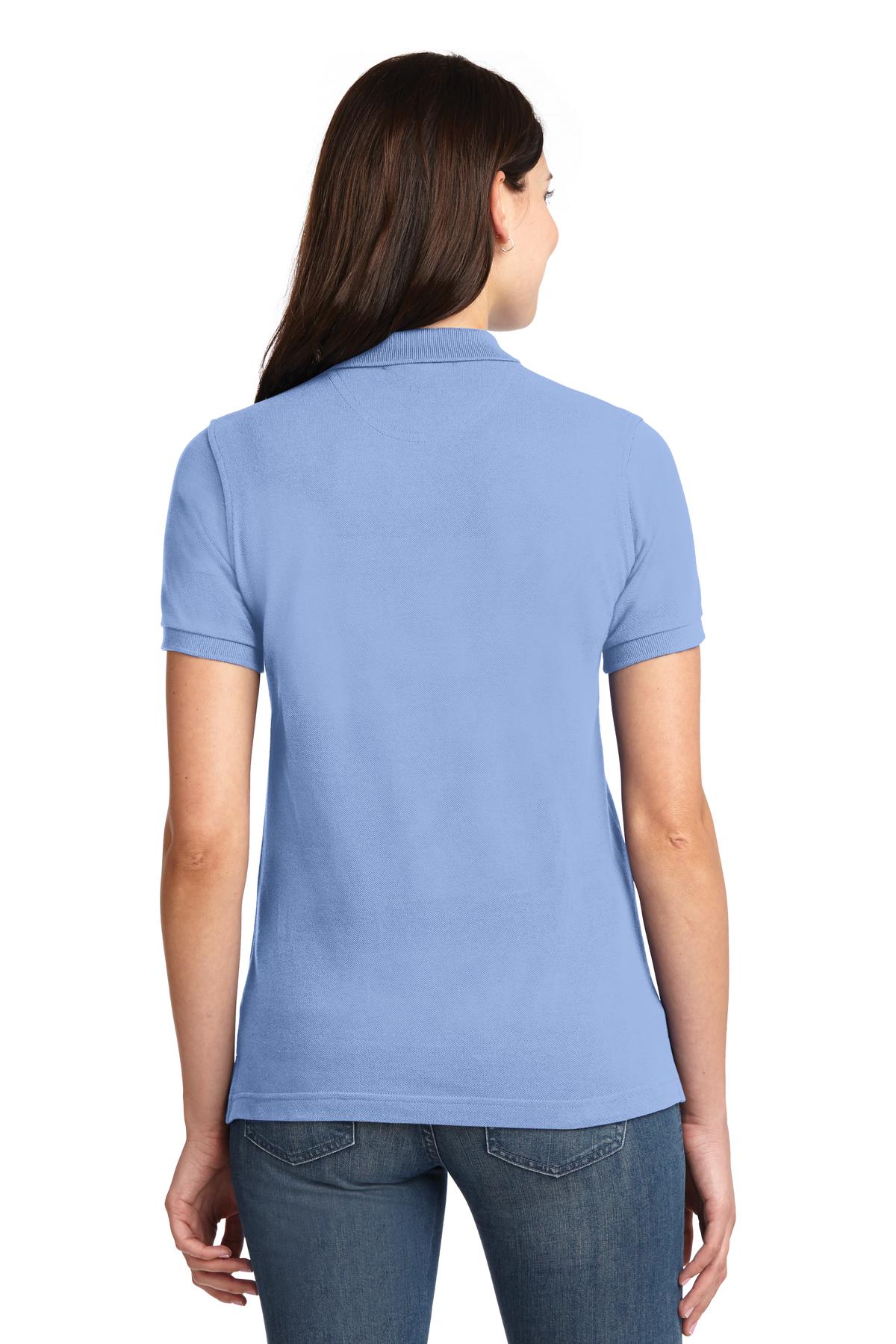 Port Authority® Women's Heavyweight Cotton Pique Polo