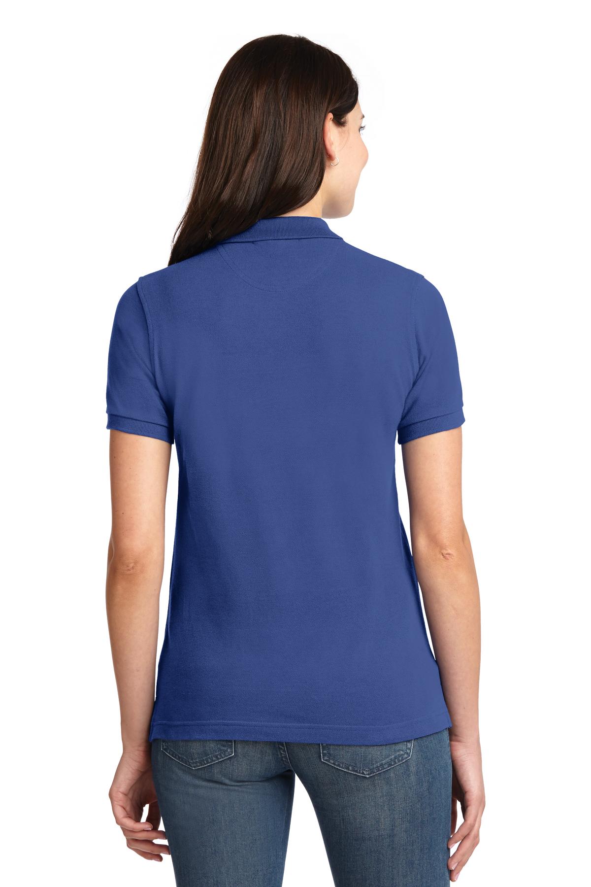 Port Authority® Women's Heavyweight Cotton Pique Polo