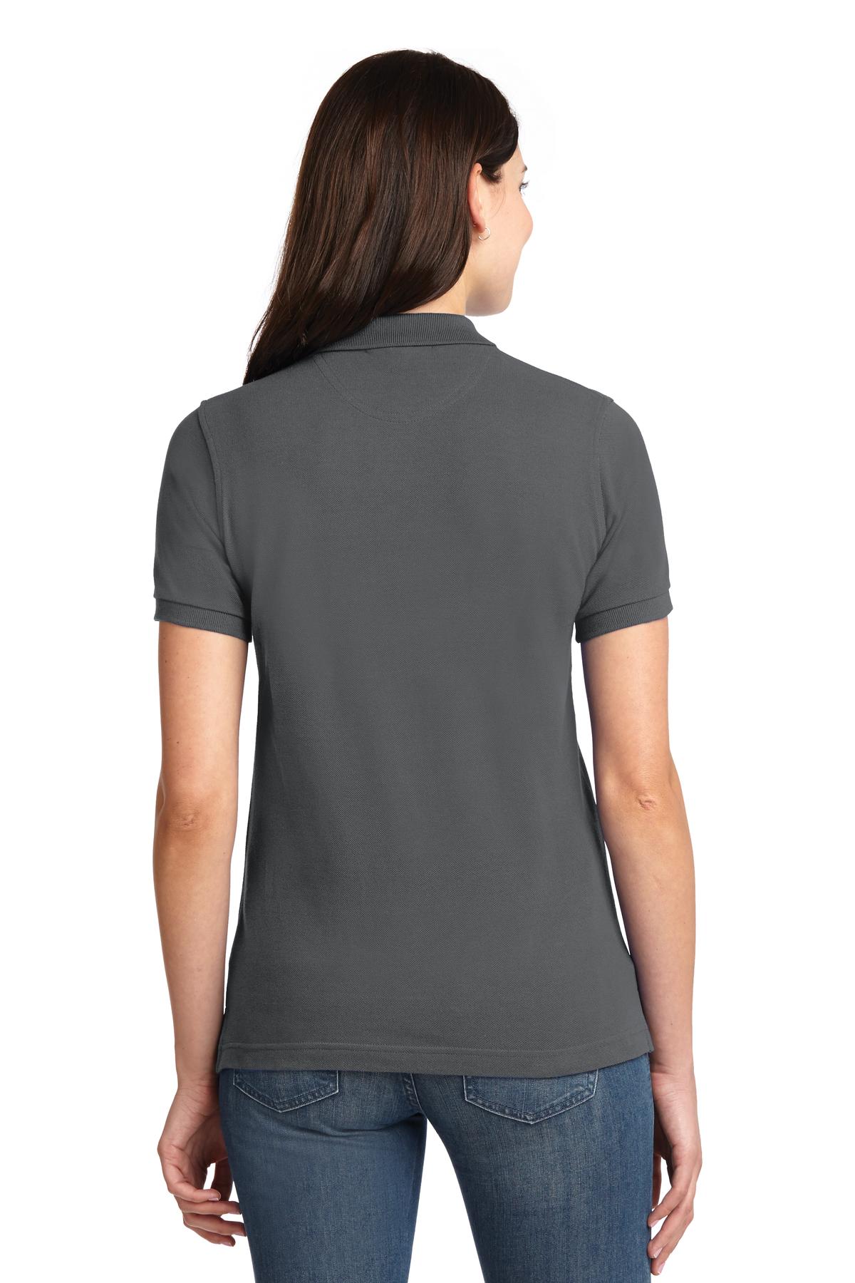 Port Authority® Women's Heavyweight Cotton Pique Polo