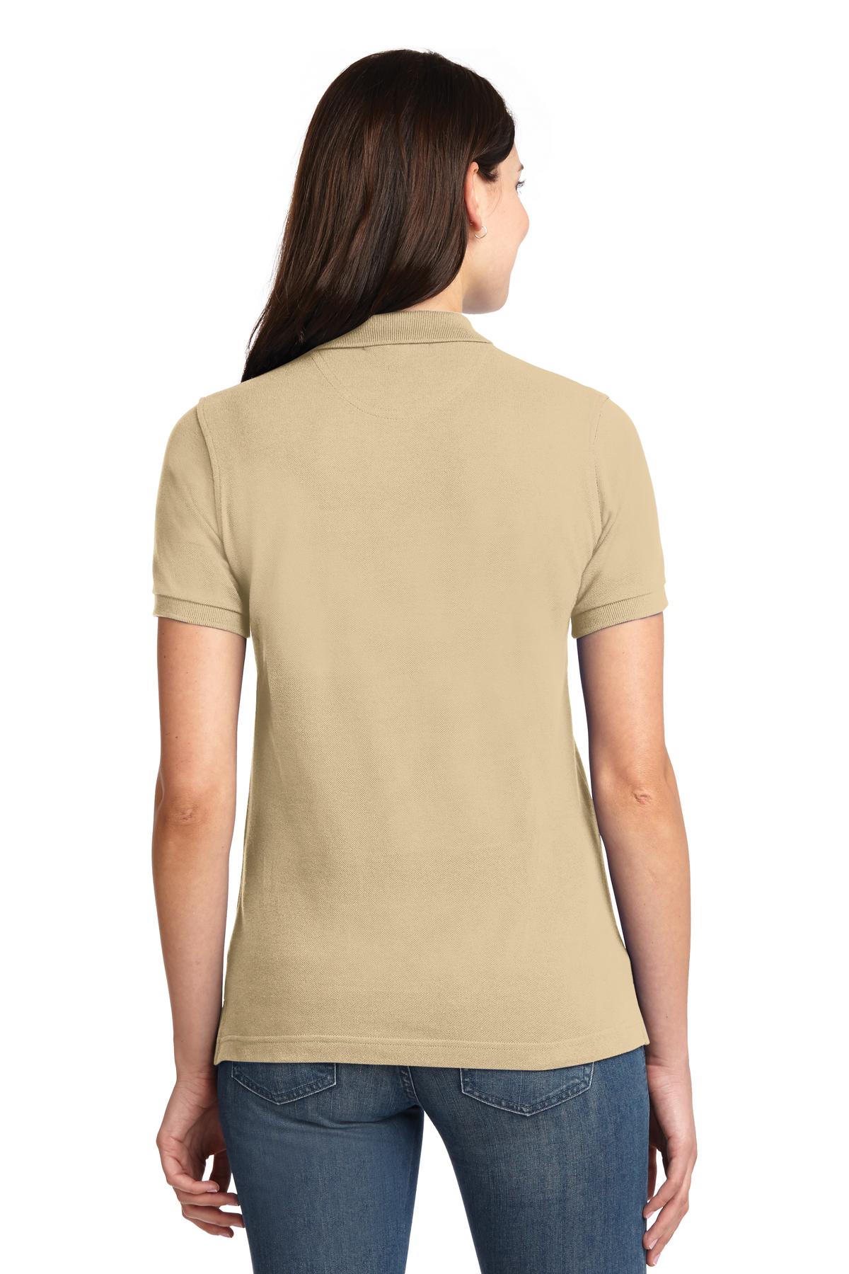 Port Authority® Women's Heavyweight Cotton Pique Polo