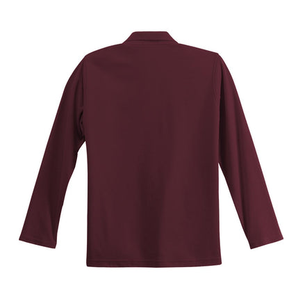 Port Authority® Women's Silk Touch™ Long Sleeve Polo