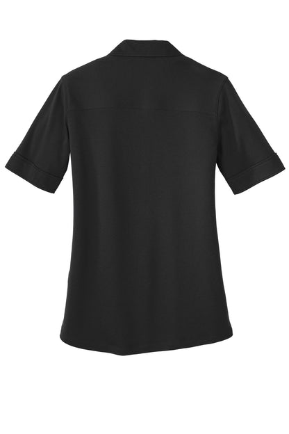 DISCONTINUED - Port Authority® Ladies Silk Touch™ Interlock Performance Polo