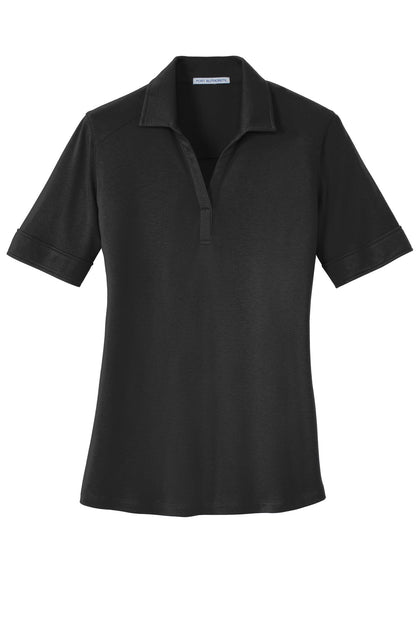 DISCONTINUED - Port Authority® Ladies Silk Touch™ Interlock Performance Polo