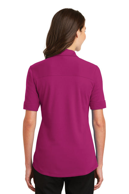 DISCONTINUED - Port Authority® Ladies Silk Touch™ Interlock Performance Polo