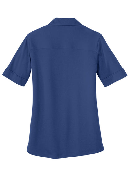 DISCONTINUED - Port Authority® Ladies Silk Touch™ Interlock Performance Polo