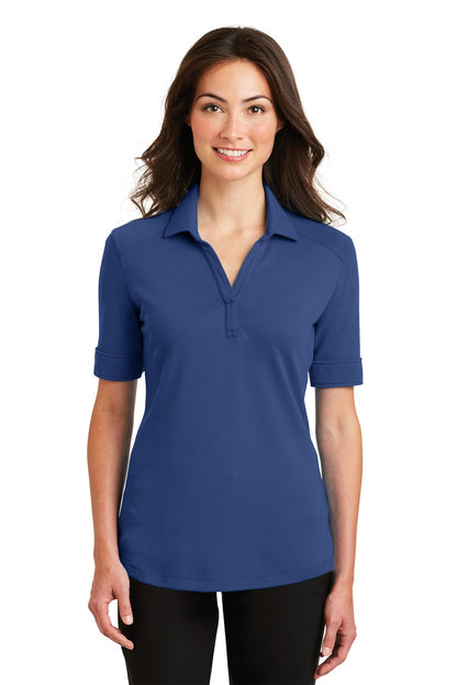 DISCONTINUED - Port Authority® Ladies Silk Touch™ Interlock Performance Polo