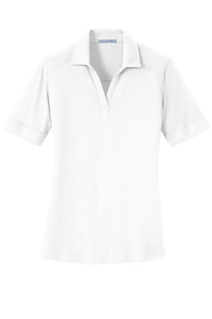 DISCONTINUED - Port Authority® Ladies Silk Touch™ Interlock Performance Polo
