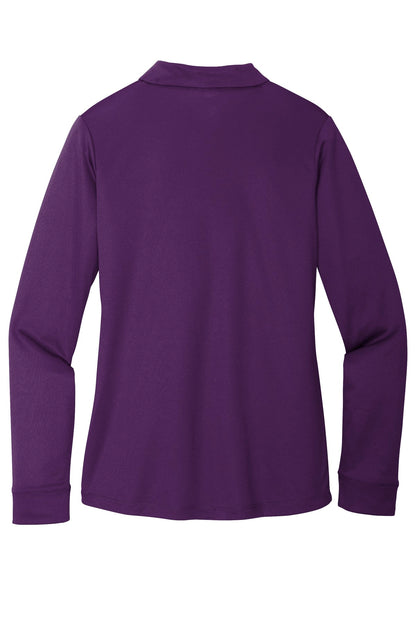 Port Authority® Women's Silk Touch™ Performance Long Sleeve Polo