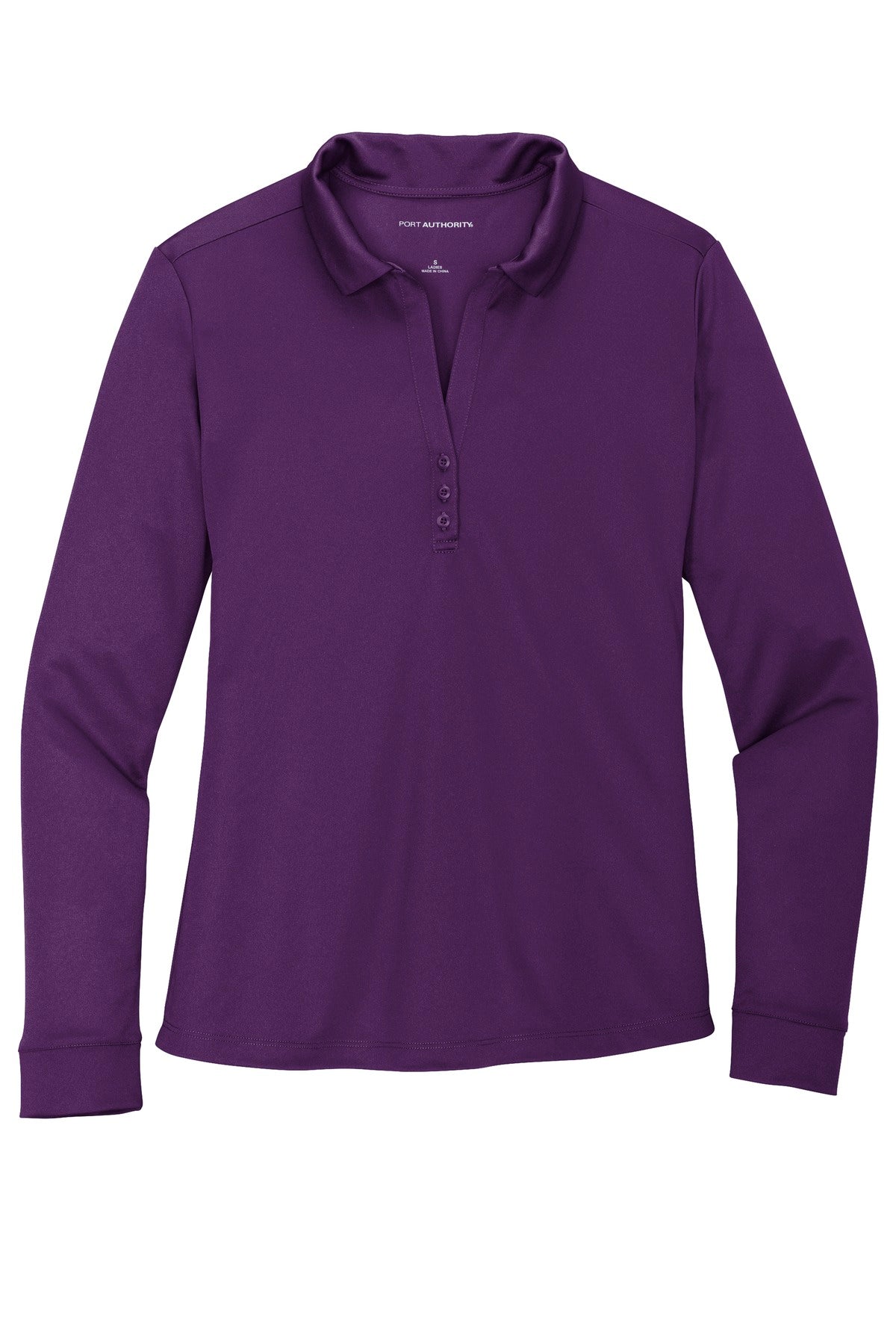 Port Authority® Women's Silk Touch  Performance Long Sleeve Polo