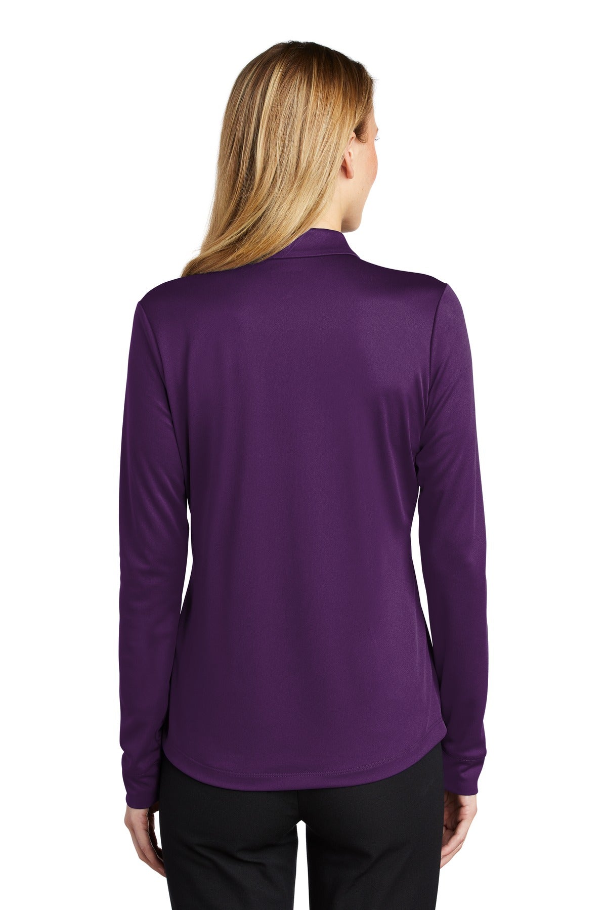 Port Authority® Women's Silk Touch  Performance Long Sleeve Polo