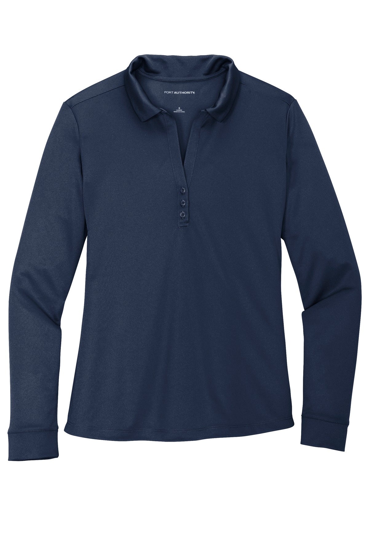 Port Authority® Women's Silk Touch  Performance Long Sleeve Polo