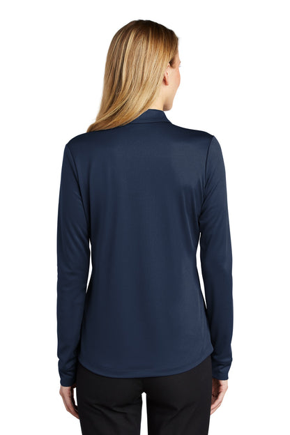 Port Authority® Women's Silk Touch™ Performance Long Sleeve Polo