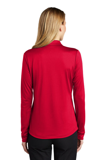 Port Authority® Women's Silk Touch™ Performance Long Sleeve Polo