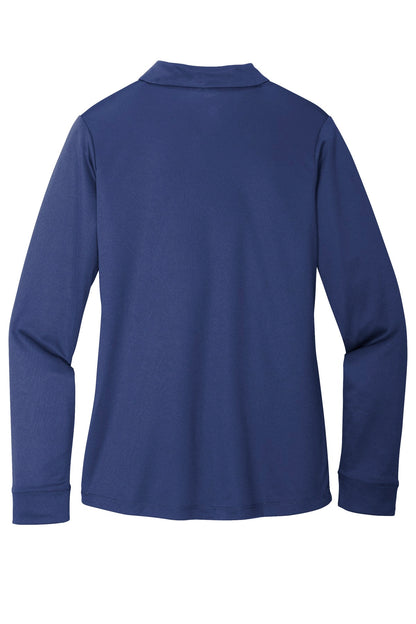 Port Authority® Women's Silk Touch™ Performance Long Sleeve Polo